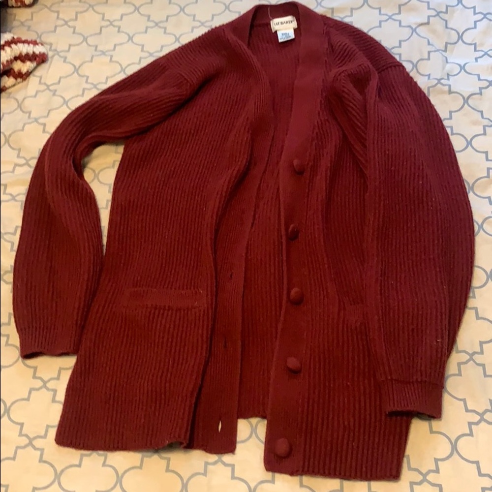 Cardigan sweater